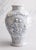 Vintage Neoclassical Style Italian Blue Majolica Cherubs Vase For Sale - Image 10 of 10