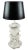 Mid 20th C. Hollywood Regency Serge Roche Style Italian Blanc De Chine Porcelain Ostrich Feather Lamp For Sale - Image 12 of 13