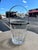 Cristal d'Arques Originally from France Made of Lead crystal with chrome-plated metal. Mid-century modern barware...