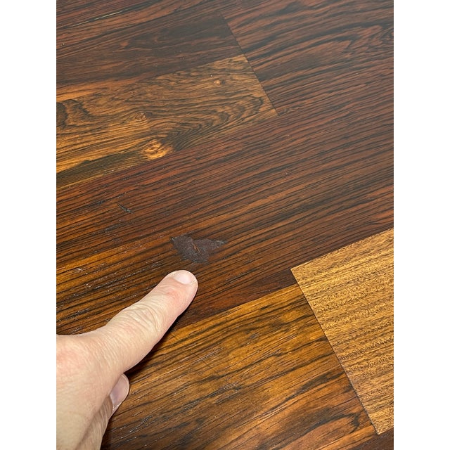 Mid Century Modern Plastic + Rosewood Credenza / Long Dresser by Vallieres, C. 1960's For Sale - Image 11 of 12