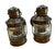 Mid 20th Century Nautical Mid Century Lantern Wall Sconces With “Anchor” Design - a Pair For Sale - Image 9 of 10