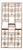 Vintage Rattan Screen with Sunburst, 1950s For Sale
