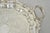 Vintage Victorian Silver Plated Round Scalloped Twin Handle Bar Serving Tray For Sale In Philadelphia - Image 6 of 17