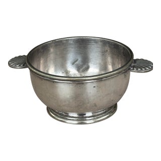 1920s Silver Plate Bowl Trinkets- Antique Continental Leland Hotel For Sale