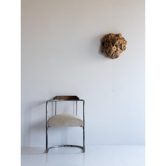 Japanese Japanese Antique Wall Hanging Tree Bump 1860s-1900s / Object Mingei Wabi Sabi For Sale - Image 3 of 10