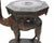 Anglo Indian Carved Camel Side Table in Hardwood, 1920 For Sale - Image 7 of 12