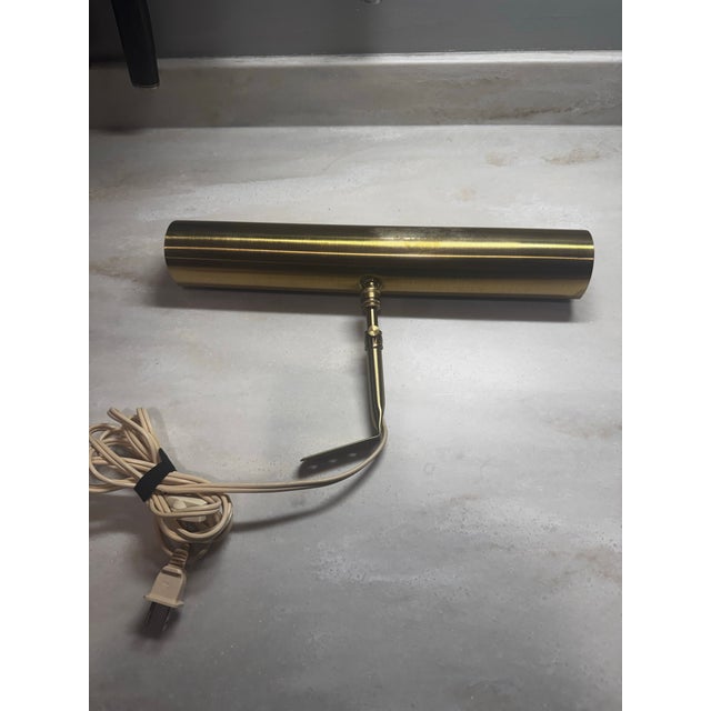 Vintage Mid Century Modern House of Troy Traditional Brass Adjustable Picture Lights Art Lamps T14-51 - Set of 5 For Sale - Image 11 of 12
