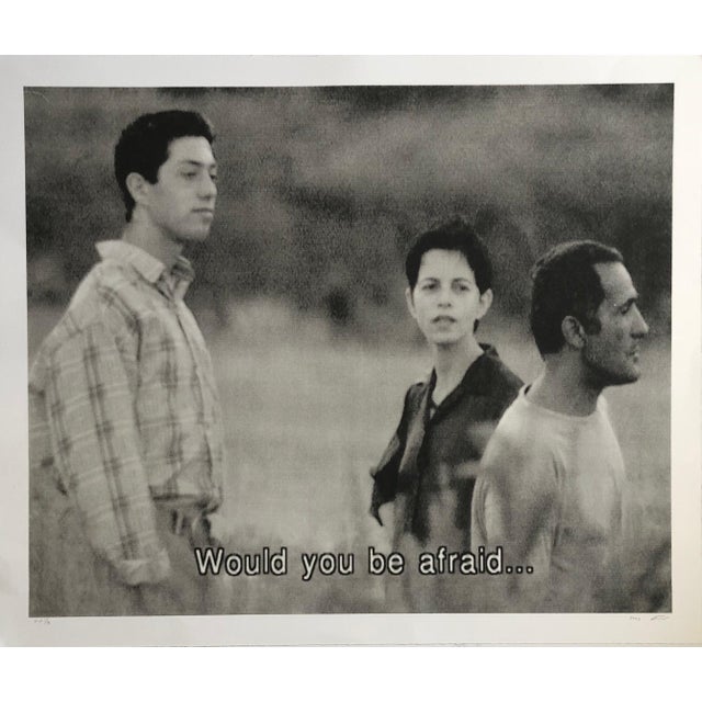 Michal Rovner, Large Michal Rovner Photograph, Photo Print on Paper Israeli Master, 2002 For Sale