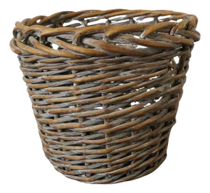 Wicker Waste Paper Basket