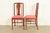 Baker Furniture Style Federal Inlaid Mahogany Side Chairs or Dining Chairs, Pair For Sale - Image 10 of 13