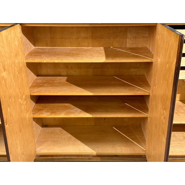 Swedish Modern, Monumental Nordens Flora Cabinet, Mahogany, Sweden, 1940s For Sale - Image 16 of 18
