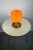 Mid-Century Orange Glass Table Lamp, 1960s For Sale - Image 6 of 18