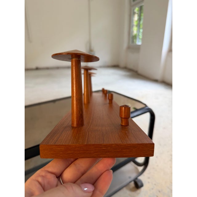 Teak Coat Rack, Denmark For Sale - Image 5 of 11