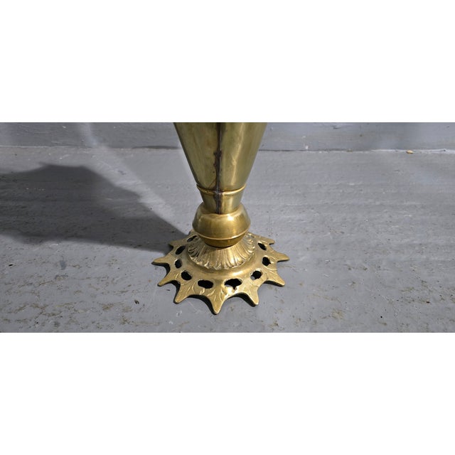 Brass Umbrella Stand, 1920 For Sale - Image 6 of 7