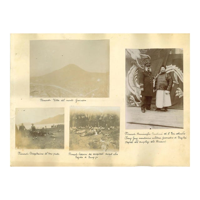 Unknown, Ancient Views of Hong-Kong, Albumen Print, 1890s, Set of 6 For Sale