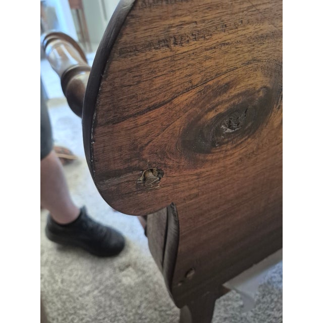 19th Century Australian Cedar Miners Couch/Bench For Sale - Image 4 of 8