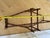 Brown Vintage Hollywood Regency Style Faux Bamboo Coffee Table Base in a Dark Wood For Sale - Image 8 of 8