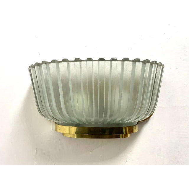 1950s Glass Wall Light by Gianni Seguso, 1950s For Sale - Image 5 of 5