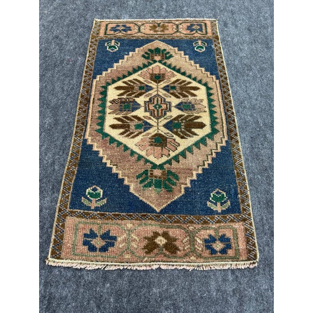 Turkish Yastik Rug 1'7" x 2'9" #24196 Explore a curated collection of hallway runners, wool rugs, and handmade...