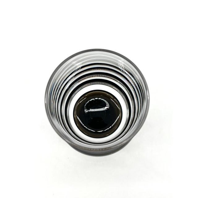 White Wine Glasses with Colored Base from Rosenthal, 1960s, Set of 3 For Sale - Image 10 of 12