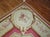 Classic 19th century French Aubusson with an ivory ground. Accents in pink and brown. Overall very good condition. Size:...