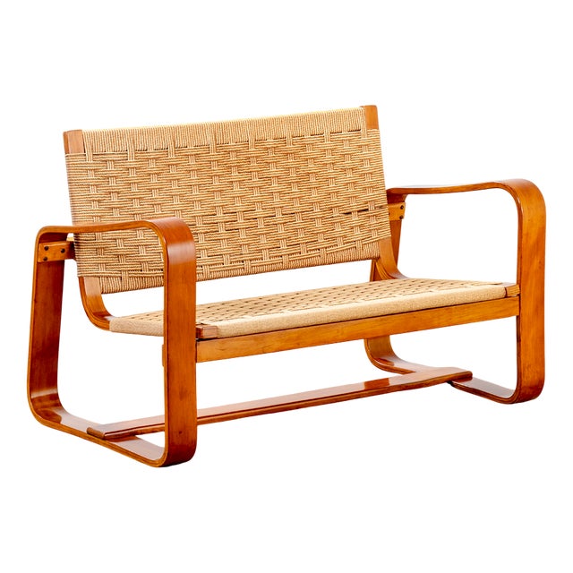 Mod. Lamellar Sofa by Giuseppe Pagano, 1940s For Sale