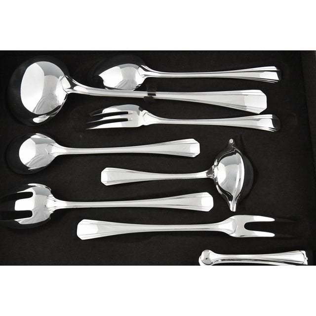 Art Deco Flatware Set by Luc Lanel for Christofle, 1929, Set of 118 For Sale - Image 9 of 10