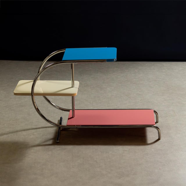 Functionalist Flower Etager by Jindrich Halabala for Up Závody, 1930s For Sale - Image 3 of 5