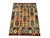 Art Deco 5'1" X 6'5" Multicolor Afghan Chobi Geometric Wool Flatweave Kilim Rug For Sale - Image 3 of 16
