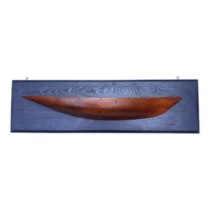 Half Hull Mounted on Board, Late 19th,early 20th Century