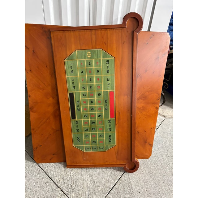 Wood Games Table With Many Different Game Options by Joal - James Langley, Ltd., Mid 20th Century For Sale - Image 7 of 14