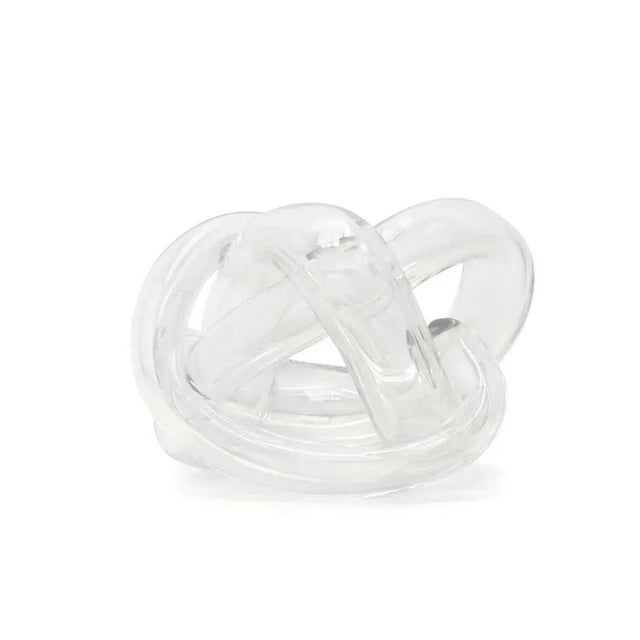 SkLO Wrap Object Glass Knot Clear Chairish