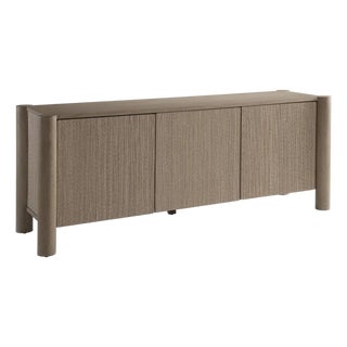 Bernhardt Kiona Buffet, Rope-Wrapped Sandbar Oak — New in Box For Sale