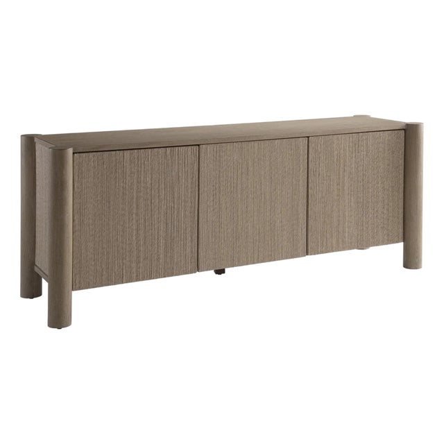 Bernhardt Kiona Buffet, Rope-Wrapped Sandbar Oak — New in Box For Sale