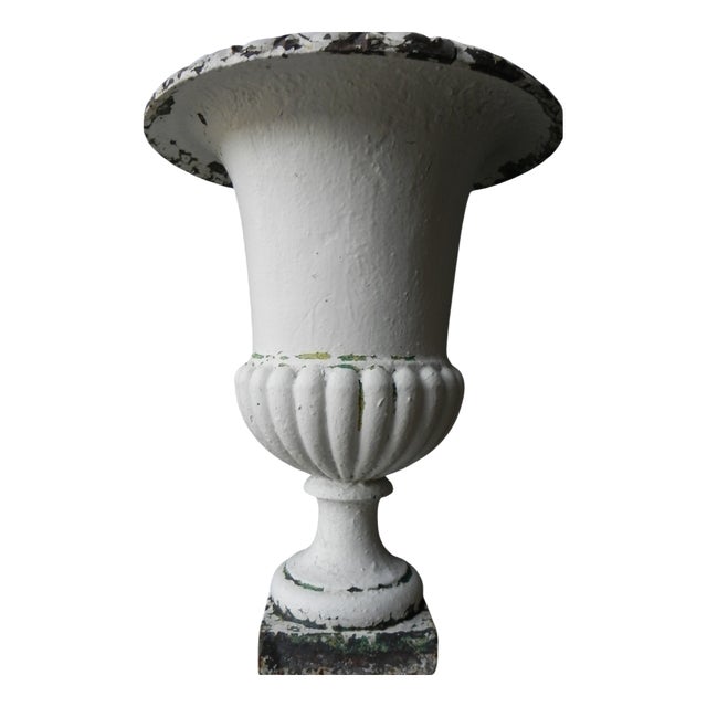 Antique Model Medicis Cast Iron Vase, 1890s For Sale