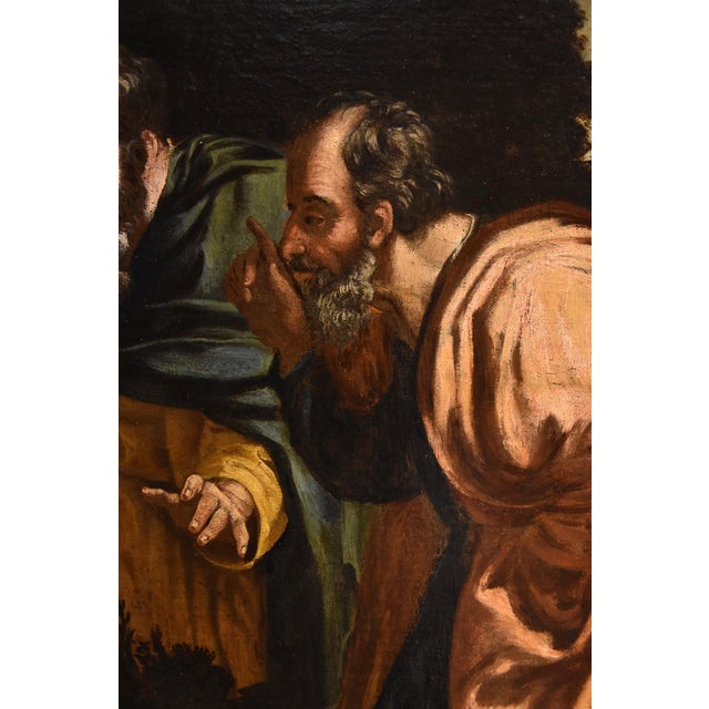 Roman School Artist, Susanna and the Elders, 17th Century, Oil on Canvas, Framed For Sale - Image 14 of 18