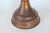Monumental Footed Copper Planter / Jardiniere With Brass Side Handles and a Wide Flared Pedestal Base For Sale - Image 10 of 11
