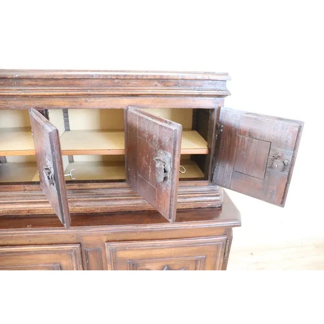 Antique Cabinet in Walnut Wood, 1600s For Sale - Image 13 of 18