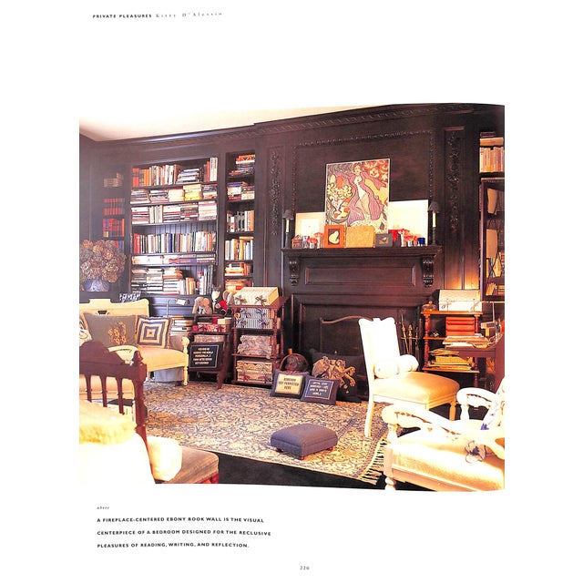 "At Home With Books: How Booklovers Live With and Care for Their Libraries" 1995 Ellis, Estelle, Seebohm, Caroline, and Sykes, Christopher Simon For Sale - Image 4 of 16