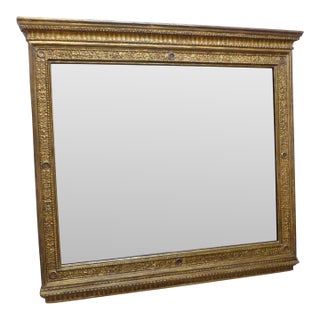 Antique Renaissance Style Carved Mirror For Sale