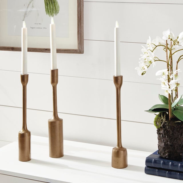 Contemporary Inge Taper Holders, Set Of 3 For Sale - Image 3 of 5