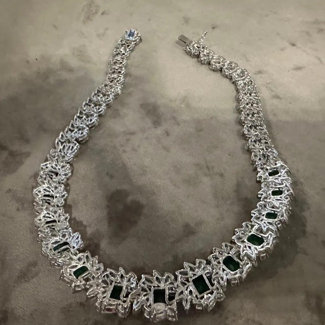 A High Quality 2000s Costume Jewelry Italian Necklace For Sale - Image 4 of 15