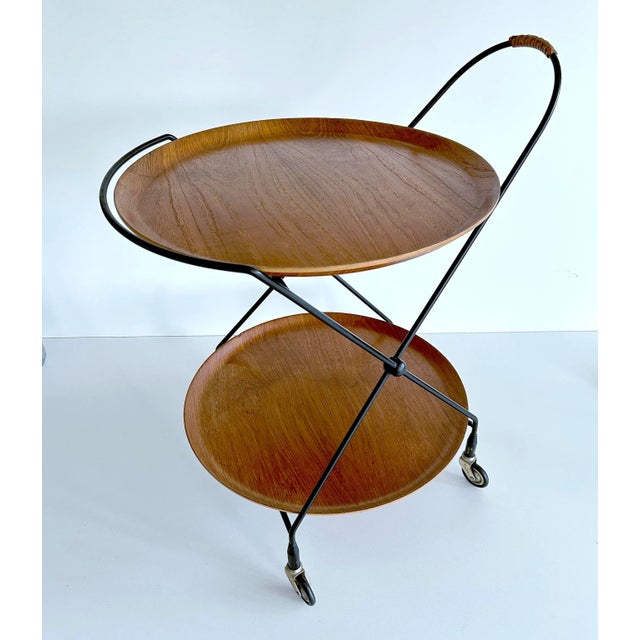Vintage Scandinavian Cart, 1960s For Sale - Image 13 of 13