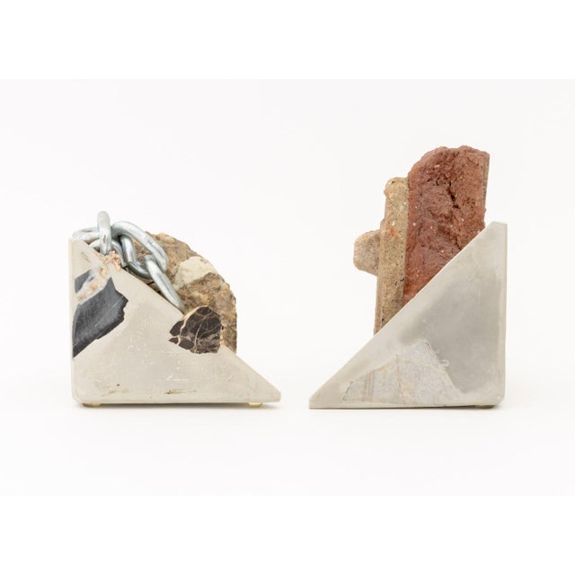 Chen Chen and Kai Williams Pair of "Metamorphic Rock" Bookends, 2013 For Sale - Image 4 of 12
