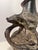 Rare 1908 Art Nouveau Bohemian Dragon Vase by August Otto for Johann Maresch 17 3/4" For Sale - Image 4 of 11