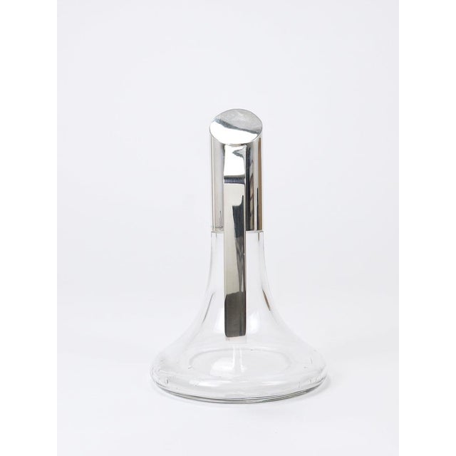 Silver & Crystal Riedel Mesa Carafe, Italy, 1980s For Sale - Image 17 of 18