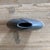 Late 20th Century Contemporary Sculptural Ceramic Bud Vase in Matte Charcoal & Earth Glaze For Sale - Image 5 of 6