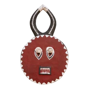 Radiant Red African Goli Mask