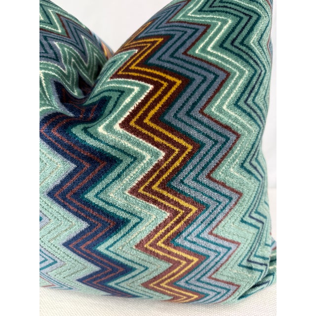 Opuzen "Juno" in Riviera 22" Pillows-A Pair For Sale - Image 4 of 4