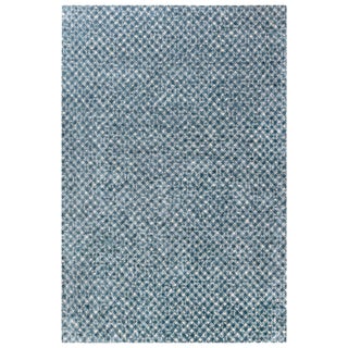 Modern Tibetan "Rhombus" Rug in Silk and Wool by Doris Leslie Blau For Sale